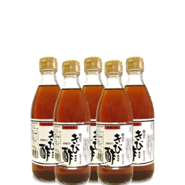 かけろま　きび酢ハーフボトル(360ml)　5本セット